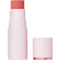 Makeup Revolution Skin Silk Marble Blush Stick Peachy Pink