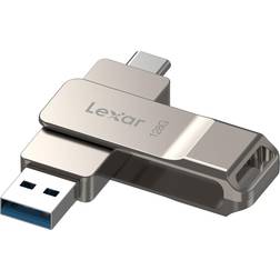 LEXAR JumpDrive Dual Drive D40E 128GB USB 3.2 Gen 1