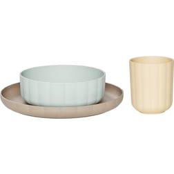 OYOY Mini Pullo Set De Vaisselle Pour Enfants 3 Pcs