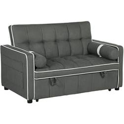 Homcom 2 Seater Pull Out Bed Sofa