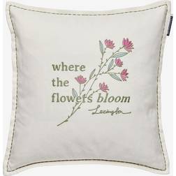 Lexington Flowers Bloom Kuddfodral 50x50 cm Off-White Kuddöverdrag (50x50cm)