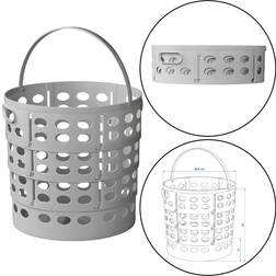 Proplus Tvättkorg hopfällbar Ø 35 cm