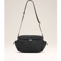Ami Paris Messenger Crossbody Taske Syntetisk - Sort