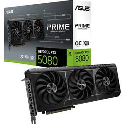 ASUS GeForce RTX 5080 Prime OC HDMI 3 x DP 16GB GDDR7