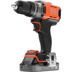 Black & Decker BCD382D1XC Akku-Boremaskine 18V 2Ah
