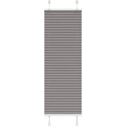 vidaXL Plisserad Persienn Antracit 40x100 cm