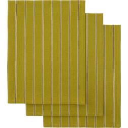 House Doctor Cook 55x75 cm 3-pack Senapsgul Kökshandduk Gul