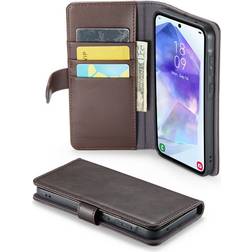 Mobique Samsung Galaxy A55 Plånboksfodral Brun