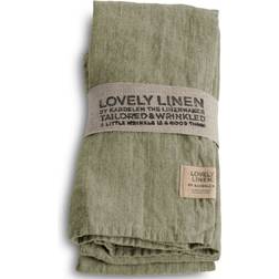 Lovely Linen Napkins 4-Pack Avocado Cloth Napkin Green (45x45cm)