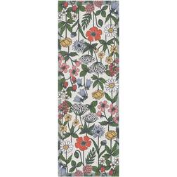 Ekelund Linneväveri Vildblommor Bordløber 35x100 cm Flerfarvet Dug