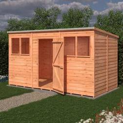 Shire Value Overlap Pent Shed 12 x 6 (Building Area )