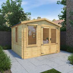 Waltons Log Cabin 3.3m x 3.0m 19mm (Building Area )
