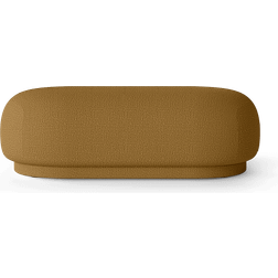 ferm LIVING Rico Wool Bouclé Sugar Kelp Fodskammel 41cm