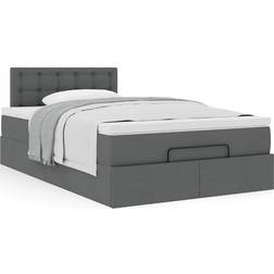 vidaXL Ottoman Säng Med Madrass 120x190 cm Sängpaket