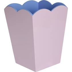 Addison Ross Scalloped Lacquer Bin Pink Blue
