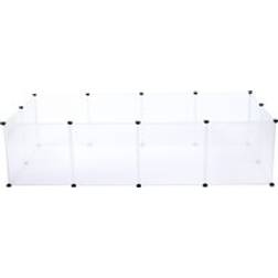 Tiaki Valphage Plast 12 Paneler 50 x 50 cm Vit