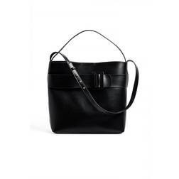 NA-KD Buckle Detail Tote Bag - Sort