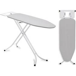 Gr8 Home Adjustable Non Slip Ironing Board - Grey/White