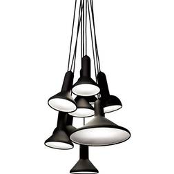 Established & Sons Torch S10 Sort med Sort Ledning 10 Styk Pendel