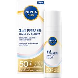 Nivea Sun Fluid 2-in-1 Primer & UV Serum, SPF 50+ 30ml