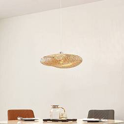 Lindby Ceiling Lightdimmable Eleane Wood Pendant Lamp