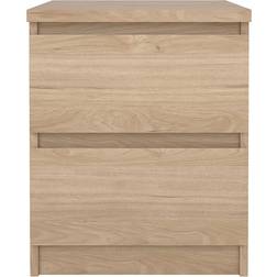 Tvilum Naia Natbord 2 Skuffer Eg Dekor Sengebord