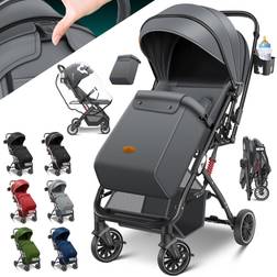 Kidiz Kinderwagen Faltbar 360° Räder