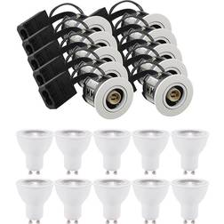 LEDlife 10 Stk Indbygningsspot Inno88 6W RA97 GU10 Spotlight