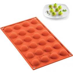Silikomart Silikonform Kupoler 24 St Chokladform