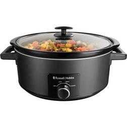 Russell Hobbs Matte Black Slow Cooker 7L