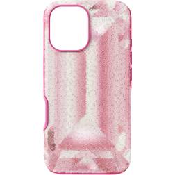 Swarovski High Smartphone Schutzhülle Kristallines Printmotiv iPhone 16 Rosa