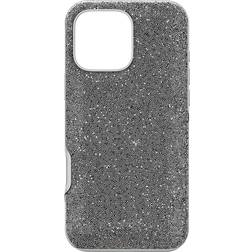 Swarovski High smartphone case, iPhone 16 Pro Max, Silver tone