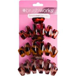 Brushworks Tortoiseshell Claw Clips Set
