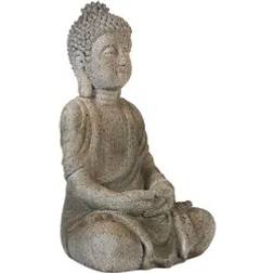 Beliani Decorative Accent Piece MgO Budda Figurine