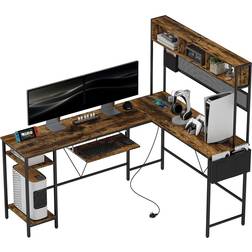 Homcom Reversible Corner with USB Port Writing Desk