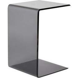 Beliani Modern Glass Side Lourdes 40 x 61 cm Small Table
