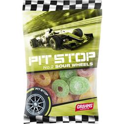 Grahns Pit Stop Sour Wheels 100 gram