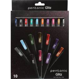 Pentonic Glitter Gel Pens 10 Count