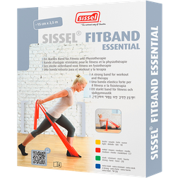 Sissel Sissel Fit Fitband 2.5 m Let Rød