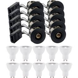 LEDlife 10 Stk Indbygningsspot Inno88 6W RA97 GU10 Spotlight