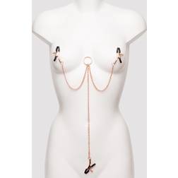 Bondage Boutique Rose Gold Nipple Clit Clamps