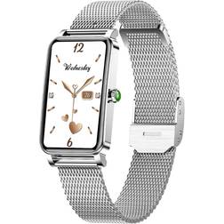 Luxe Smart Band ZX19 Silver Metal