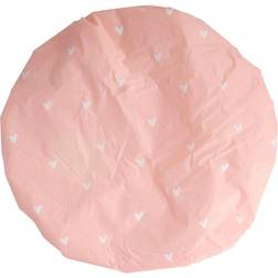 Brushworks Reversible Shower Cap - Rosa