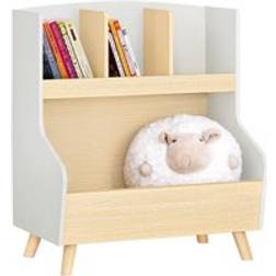 SoBuy Children Kids Bookcase Bookshelf KMB105-HG