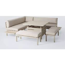John Lewis Platform 8-Seater Corner Garden Patio Dining Set