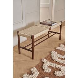 Ellos Bänk Ellan 110x35 cm Brun Förvaringsbänk