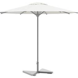 vidaXL Vektplater for Parasoll 2 Stk Grå Granitt Trekantet 14 kg