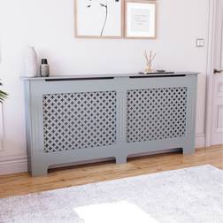 Vida Designs Oxford Radiator Cover Grey