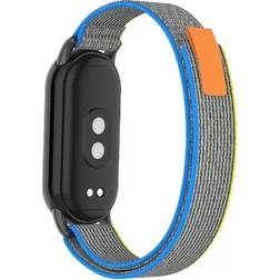INF Nylon Sportarmband Xiaomi Mi Band 9 8 NFC Grau