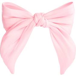 Kicks Beauty Hair Clip with Bow Satin Pink